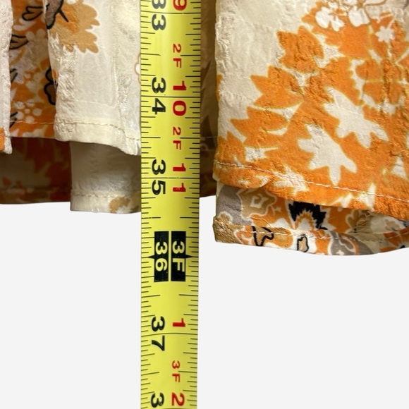 Anthropologie Bishop + Young Marmot Mini Dress Size S Paisley Smocked Waist - Picture 10 of 13